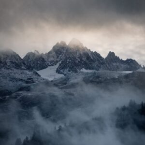 Les aiguilles — Aiguilles, au matin